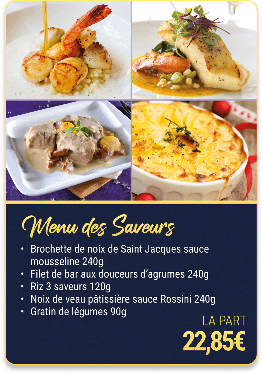 3-Menu des Saveurs