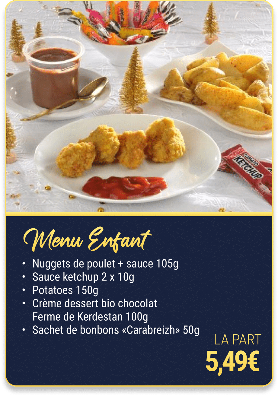 4-Menu Enfant